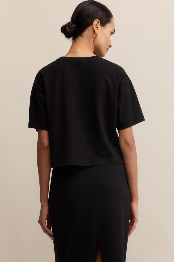 On The Go Tee | True Black - Thumbnail Image Number 3 of 3