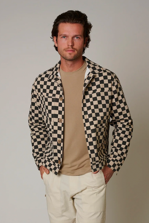 Check Mate Ranch Jacket | Black - Thumbnail Image Number 1 of 4
