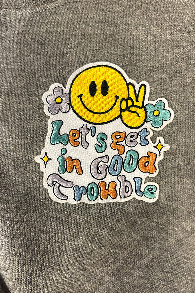 Good Trouble Crew | Charcoal - Thumbnail Image Number 2 of 2