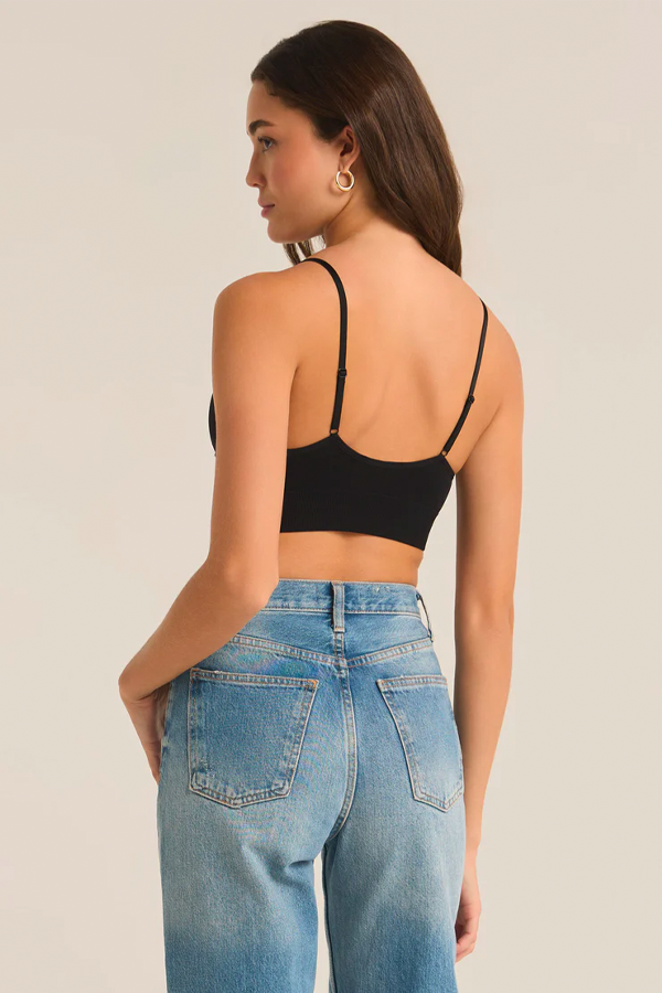 Sophia T-Shirt Bra | Black - Thumbnail Image Number 3 of 3