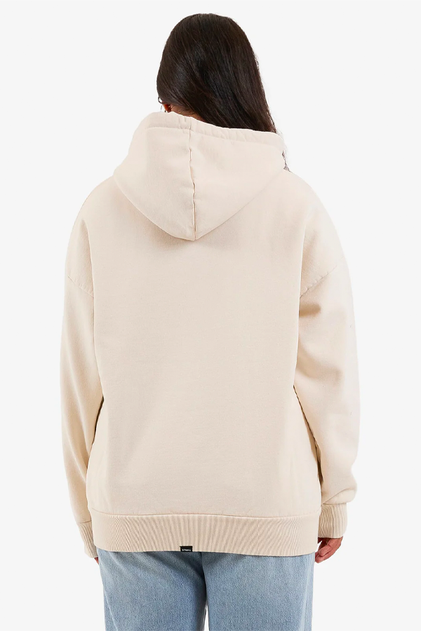 Dark Lily Fleece Hood | Heritage White - Thumbnail Image Number 3 of 3