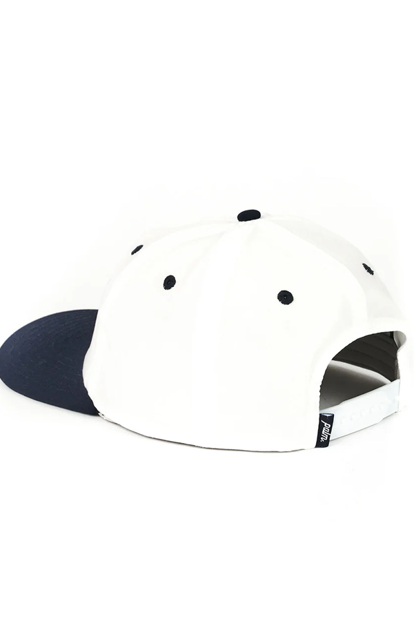 Roadie Snapback | White-Blue - Visual Media Number 2 of 2