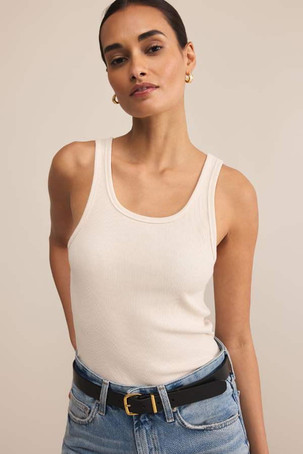 Classic Scoop Tank | Crystal - Thumbnail Image Number 1 of 3