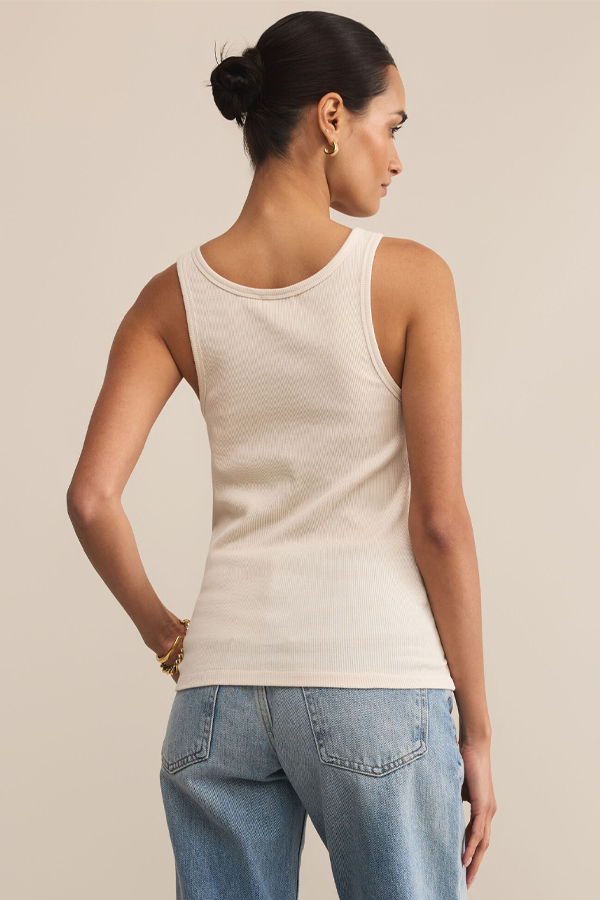 Classic Scoop Tank | Crystal - Thumbnail Image Number 3 of 3