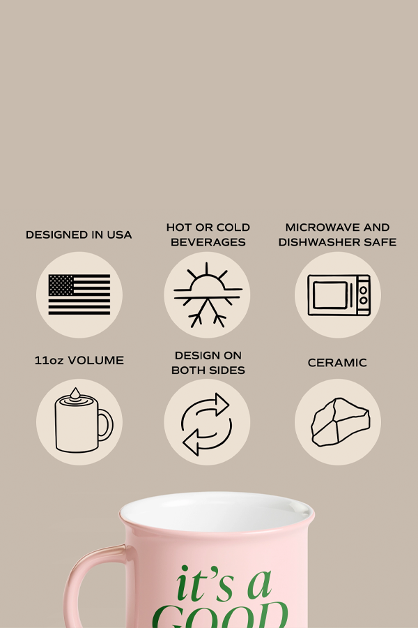 Its A Good Day Campfire Coffee Mug - Visual Media Number 2 of 2