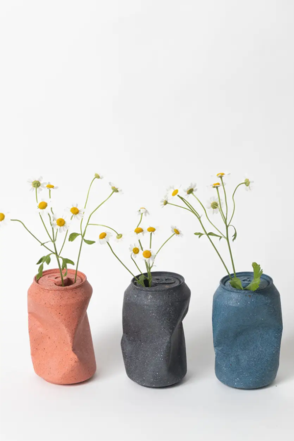 Soda Can Vase | Coral Terrazzo - Thumbnail Image Number 2 of 2