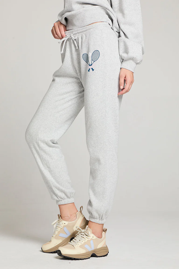 Tennis Club Pant | Heather Grey - Thumbnail Image Number 2 of 3