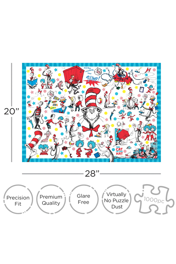 The Cat In The Hat 1000 pcs Puzzle - Thumbnail Image Number 2 of 2