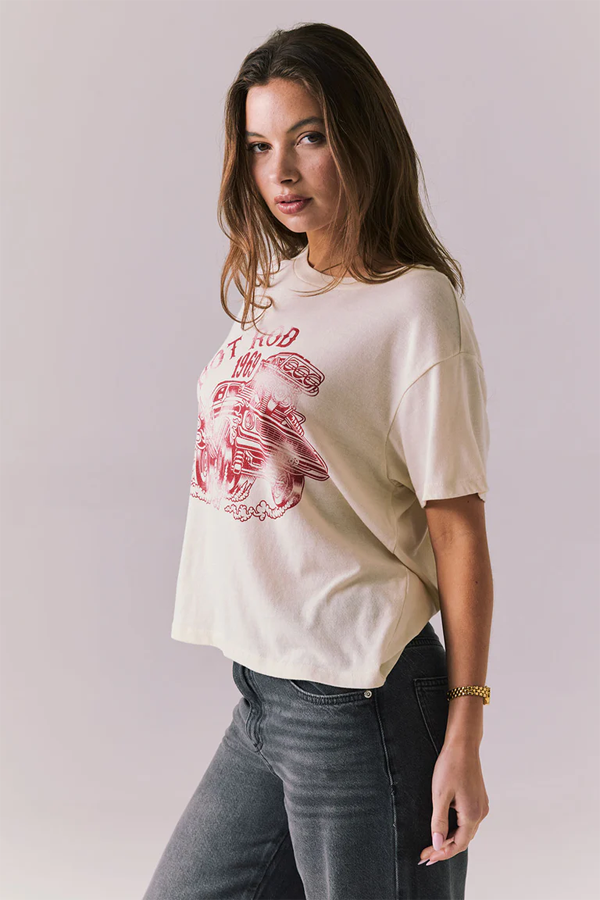 Chaser Vintage Car Tee | Au Lait - Thumbnail Image Number 3 of 3