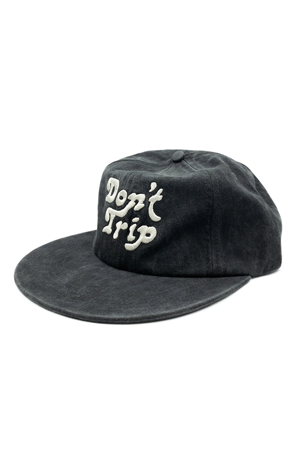 Dont Trip Washed Hat | Black - Visual Media Number 1 of 1
