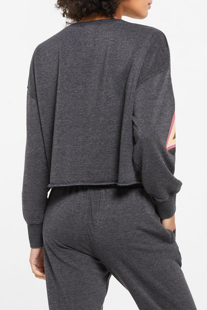 Jayde Bolt Pullover | Black - Thumbnail Image Number 3 of 3