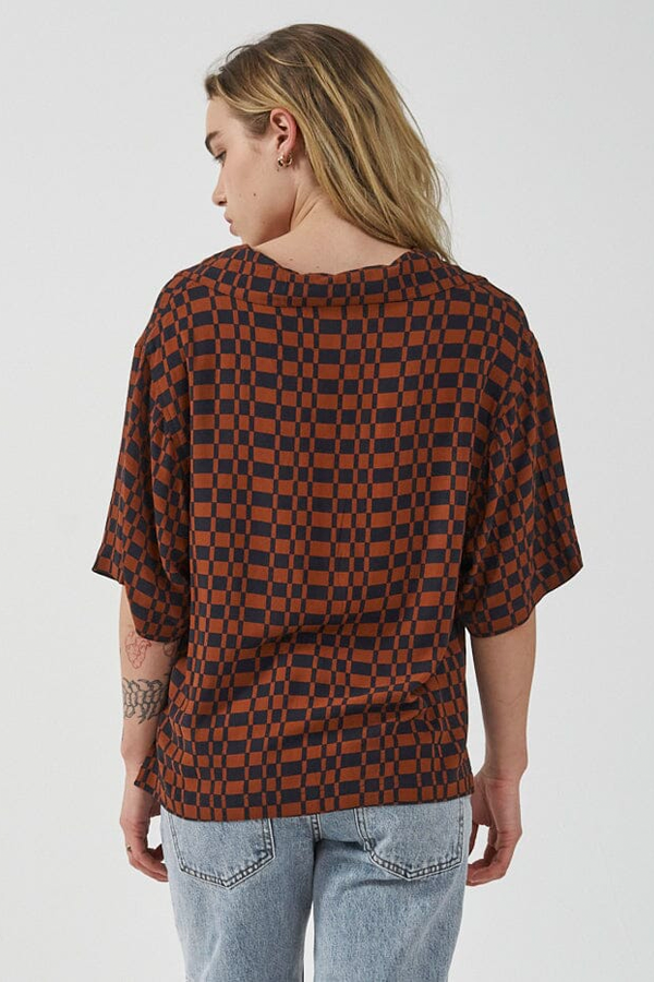Revel Bowling Shirt | Navy - Thumbnail Image Number 3 of 3