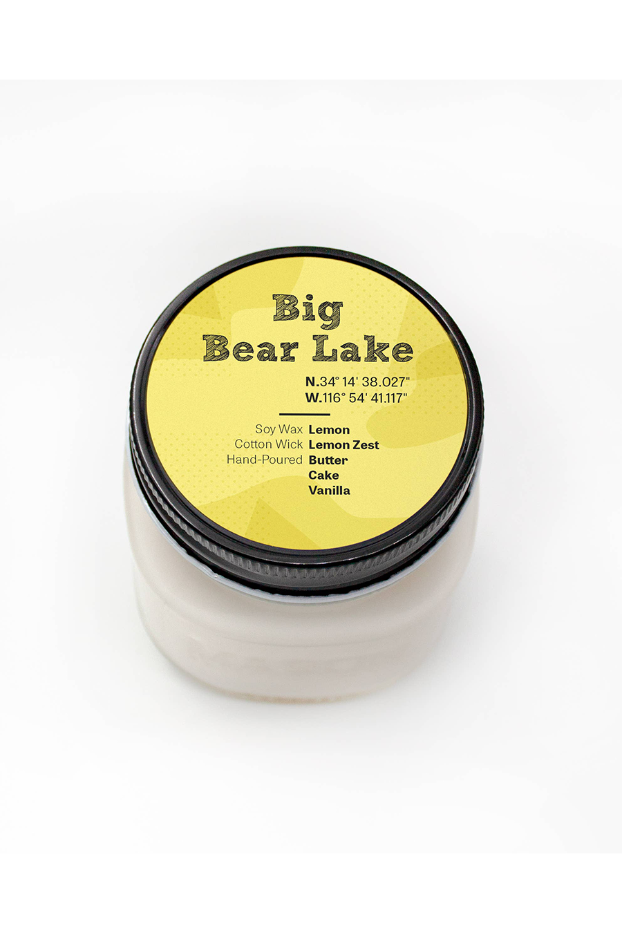 Big Bear Lake Soy Candle - Visual Media Number 1 of 2