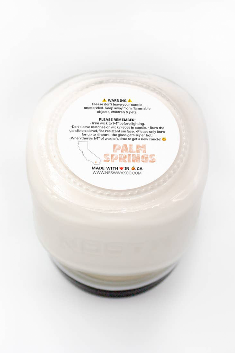 Palm Springs Soy Candle - Visual Media Number 3 of 3