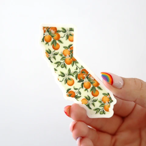 California Oranges Sticker - Visual Media Number 1 of 1