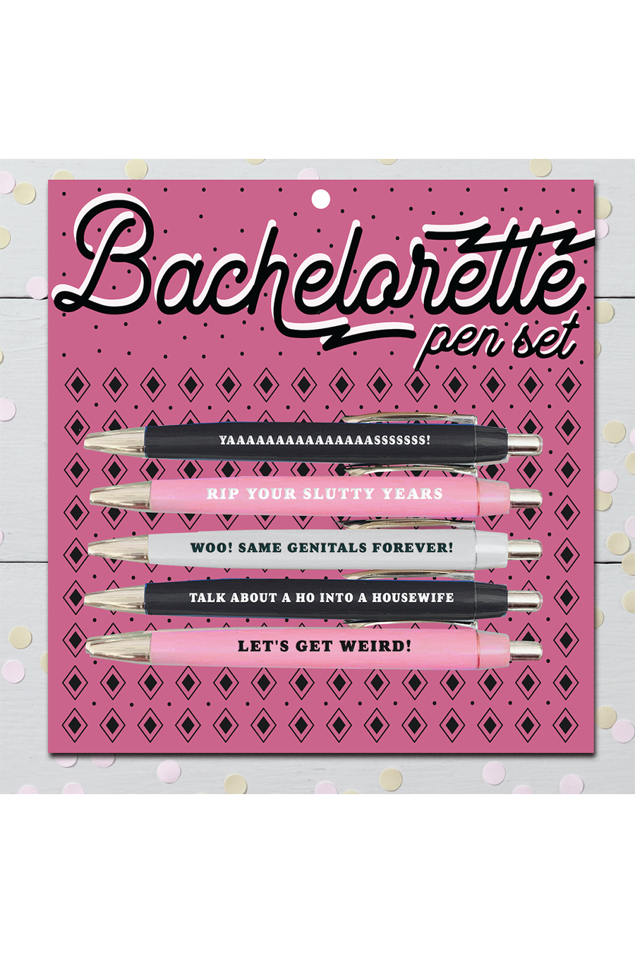 Bachelorette Pen Set - Visual Media Number 1 of 1