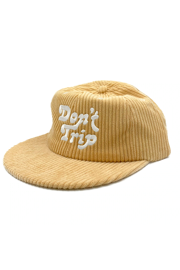 Dont Trip Fat Corduroy Hat | Butter - Visual Media Number 1 of 1