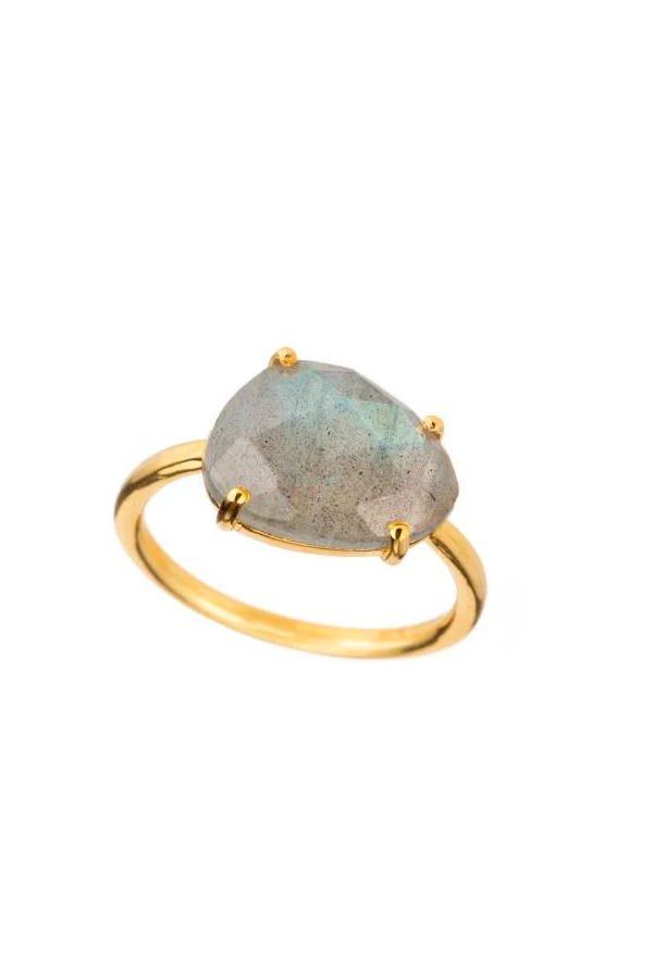 Oblong Ring | Labradorite - Thumbnail Image Number 1 of 2