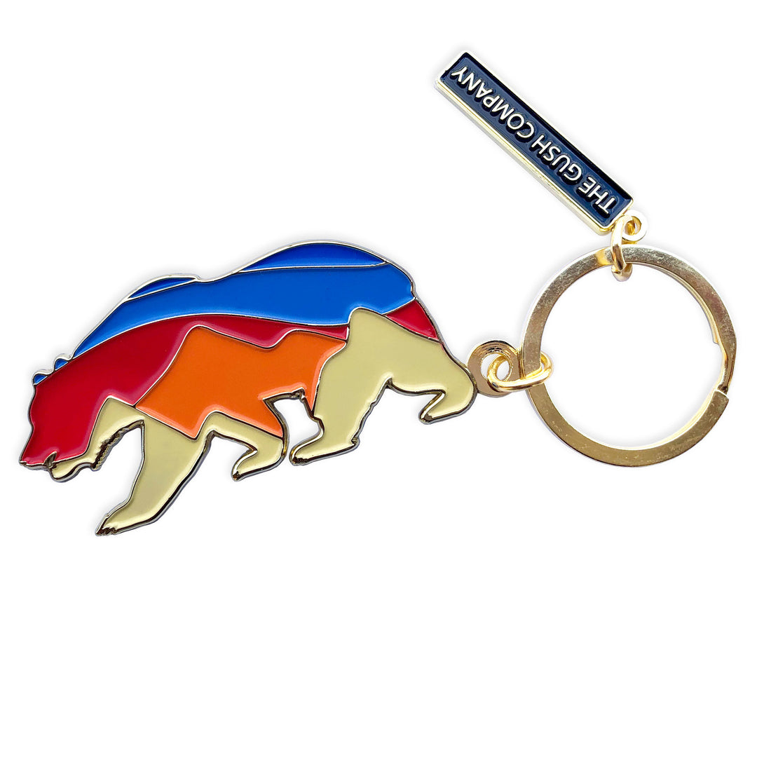 Sunset Bear Keychain - Main Image Number 1 of 1