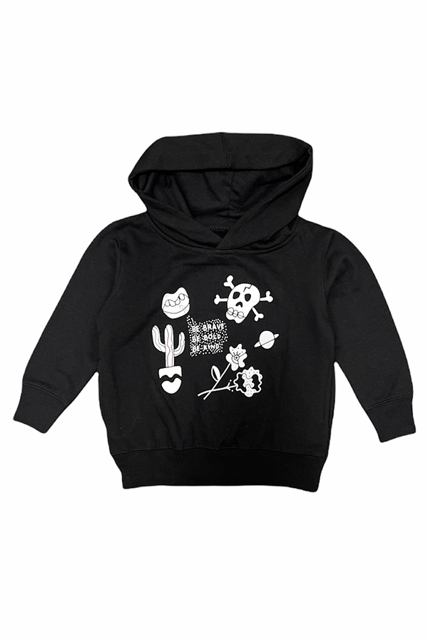 Bold Brave Kind Hoodie | Black - Visual Media Number 1 of 1