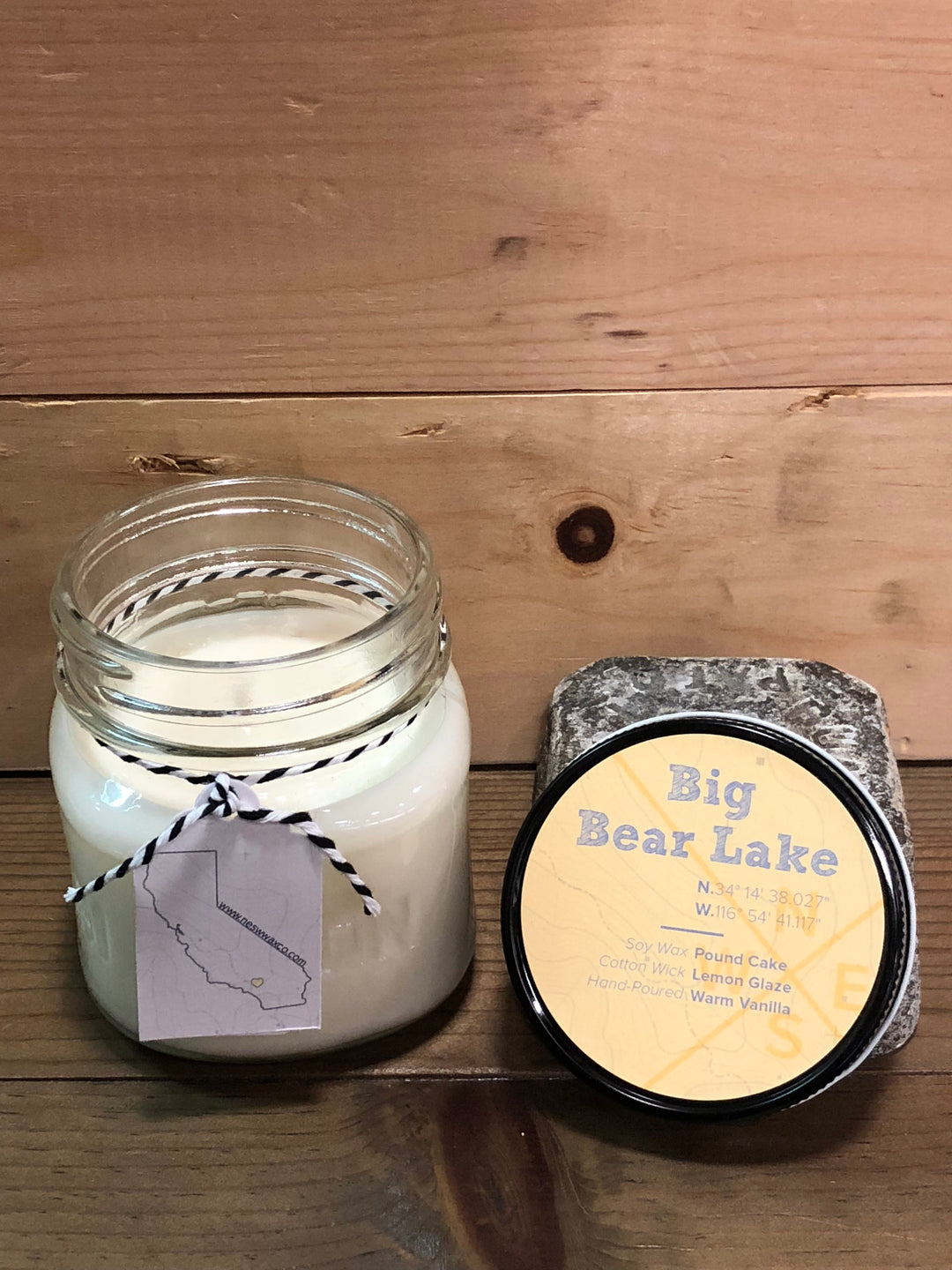 Big Bear Lake Soy Candle - Main Image Number 2 of 2