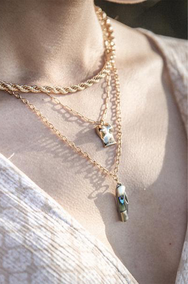 Sweet Surrender Necklace | Abalone - Thumbnail Image Number 1 of 3