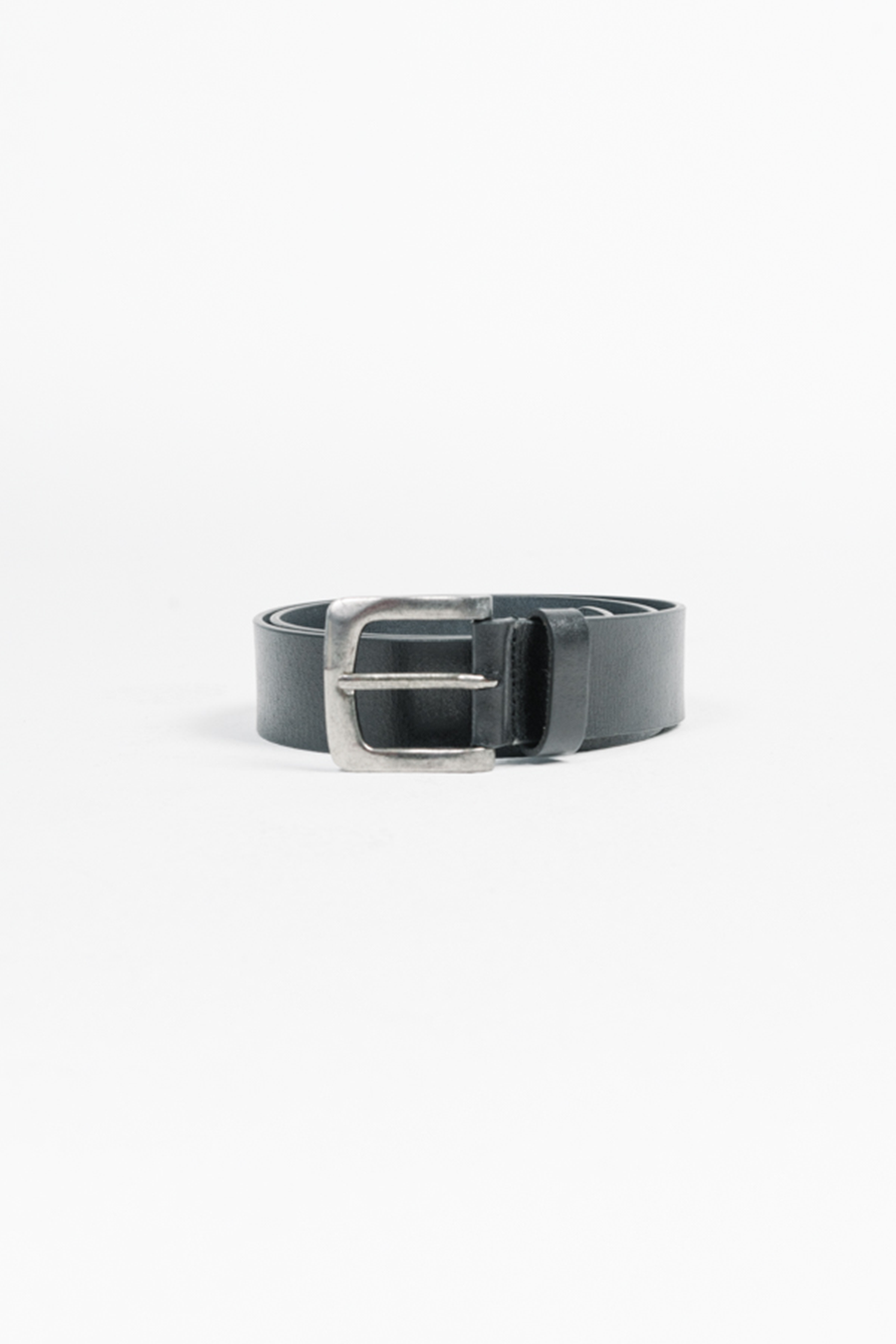 Wide Leather Belt | Black - Visual Media Number 1 of 2