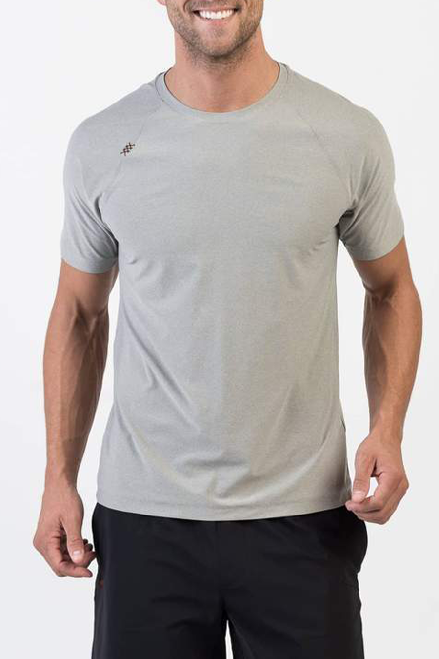 Reign Short Sleeve | Light Heather Gray - Visual Media Number 1 of 3