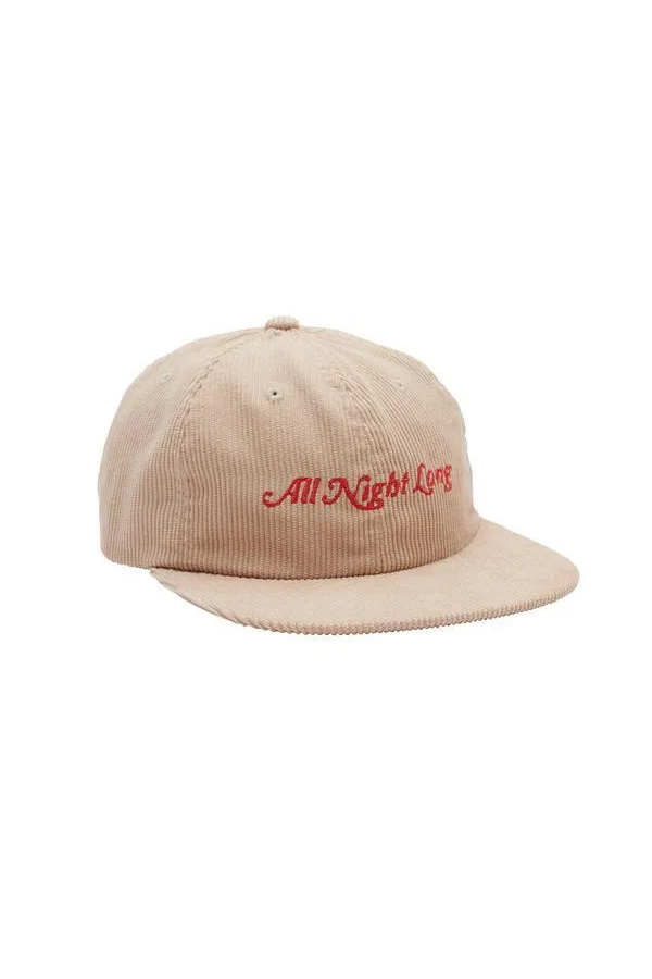 All Night Long 6 Panel | Khaki - Visual Media Number 1 of 1
