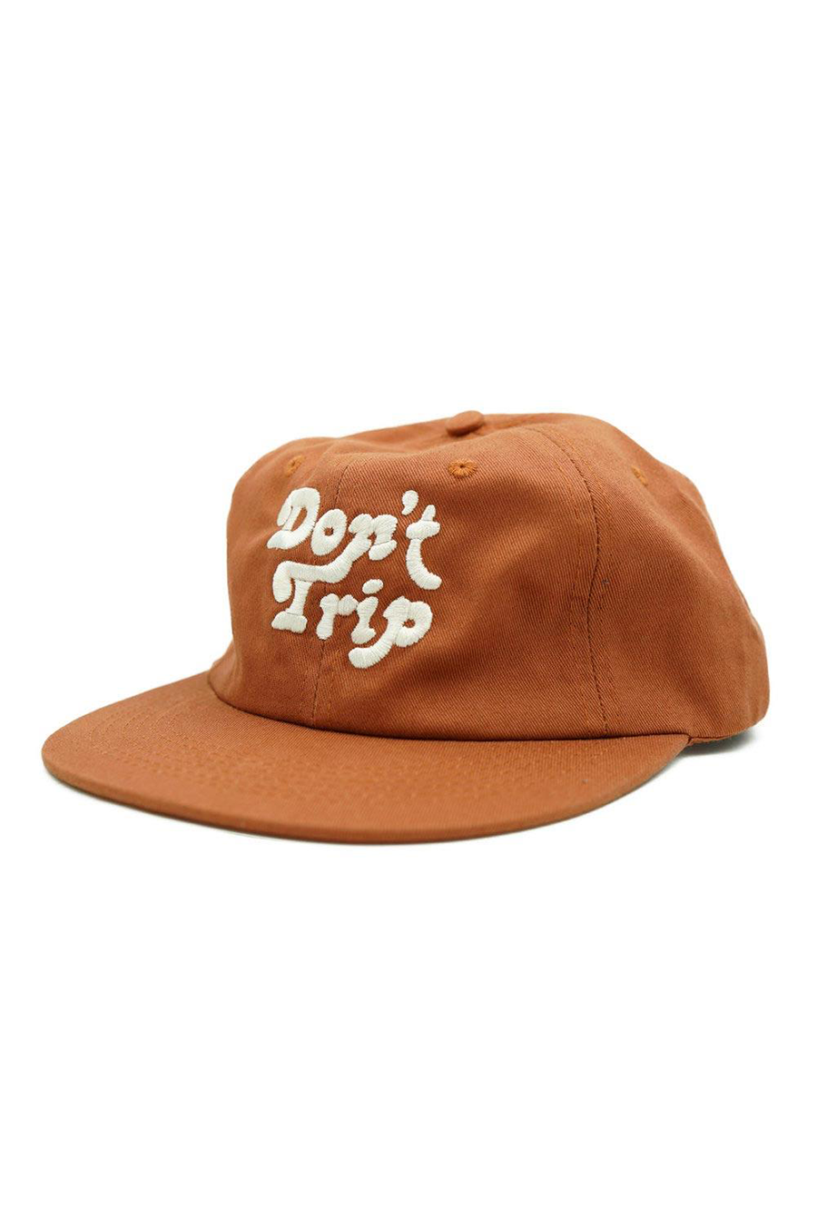 Dont Trip Unstructured Hat | Rust - Visual Media Number 1 of 1
