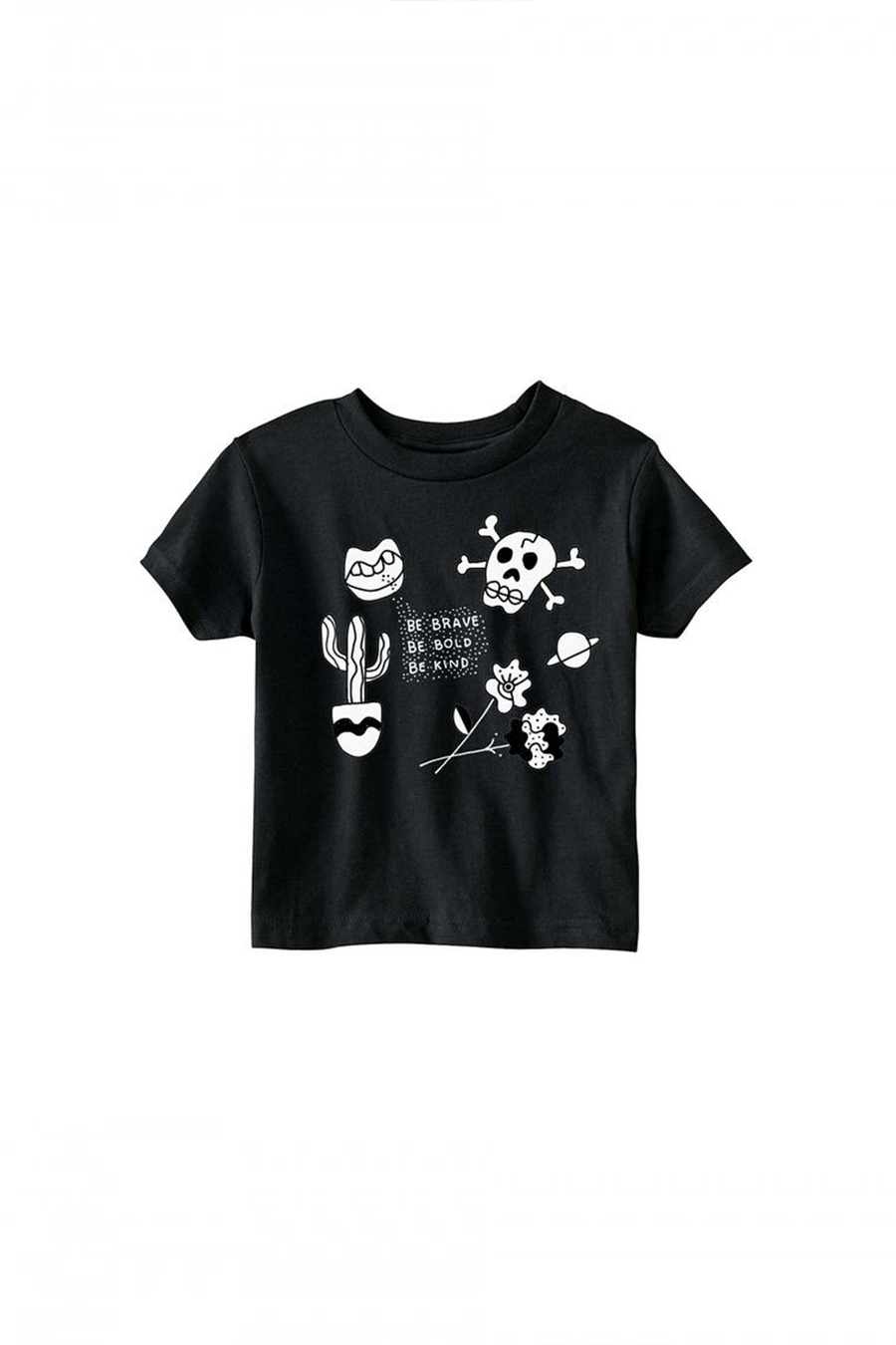 Bold Brave Kind Tee | Black - Visual Media Number 1 of 1