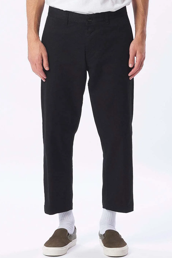 Straggler Flooded Pant | Black - Visual Media Number 1 of 2