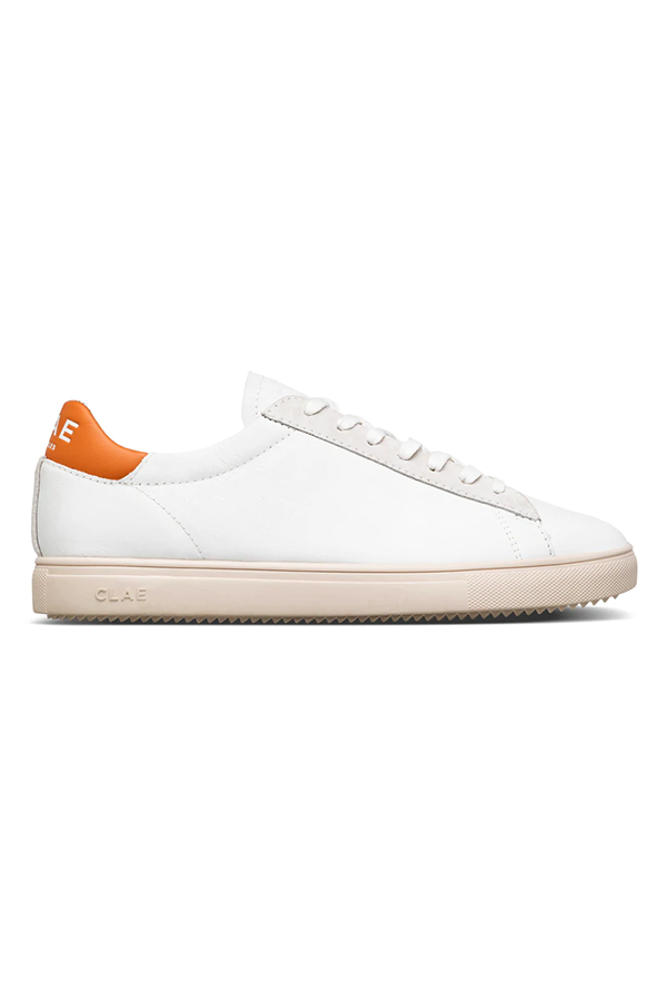 Bradley California | White Leather Tangerine - Visual Media Number 1 of 2