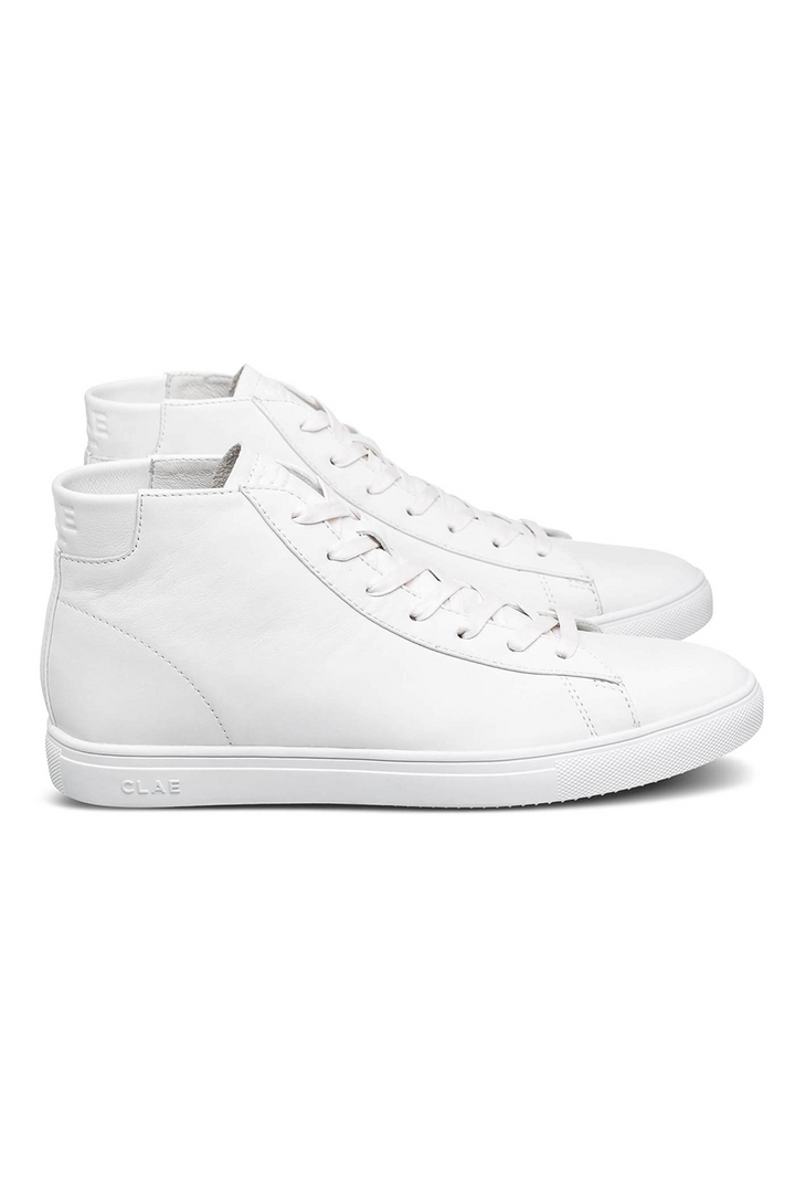 Bradley Mid | Triple White Leather - Thumbnail Image Number 1 of 3
