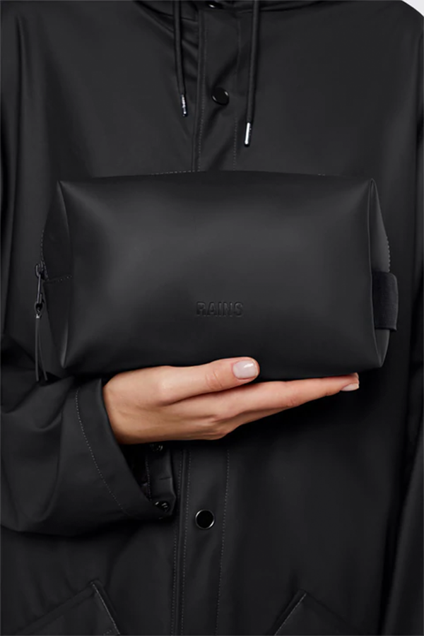 Rains Wash Bag Small | Black