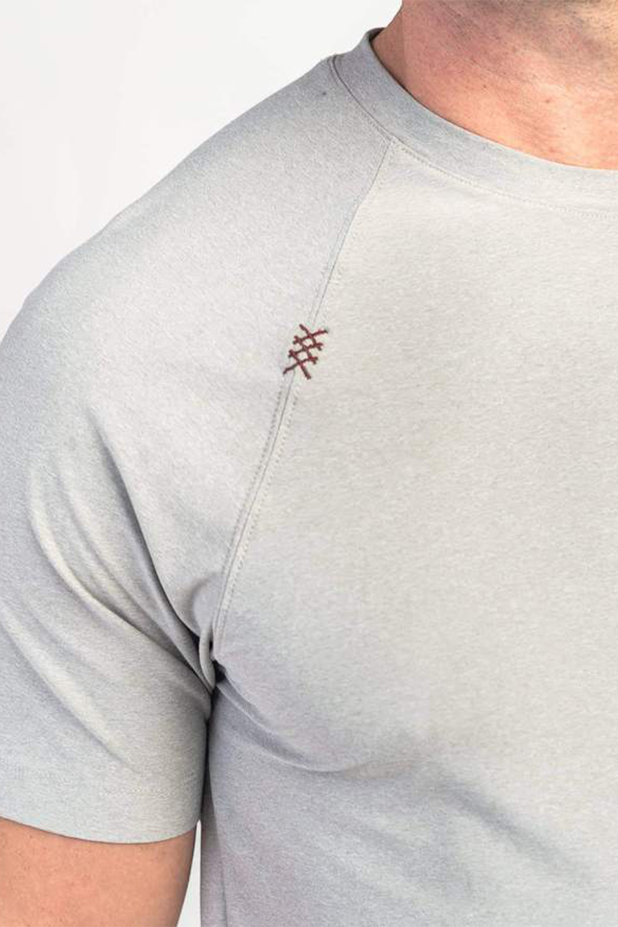 Reign Short Sleeve | Light Heather Gray - Visual Media Number 3 of 3