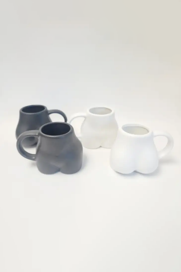 Matte Butt Mug | Black - Thumbnail Image Number 2 of 2