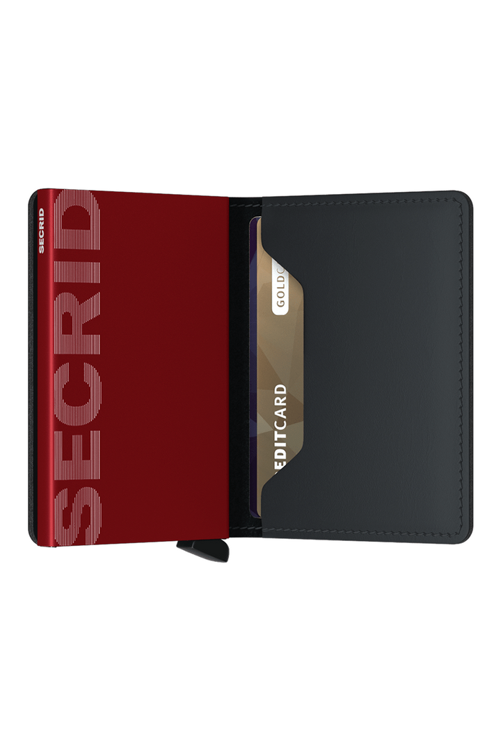 Slimwallet Matte | Black-Red - Thumbnail Image Number 2 of 2