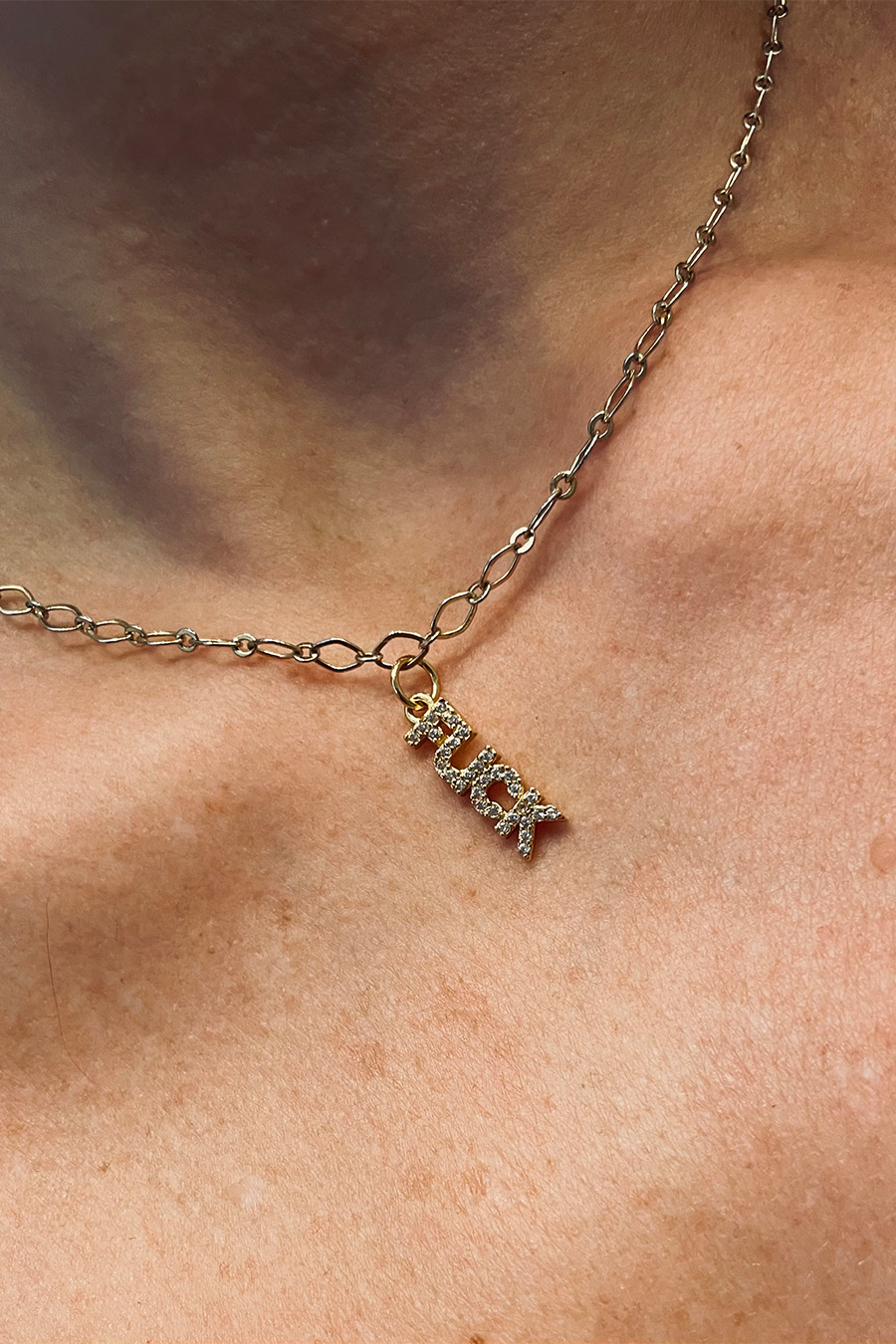 Fuck Necklace - Main Image Number 3 of 3