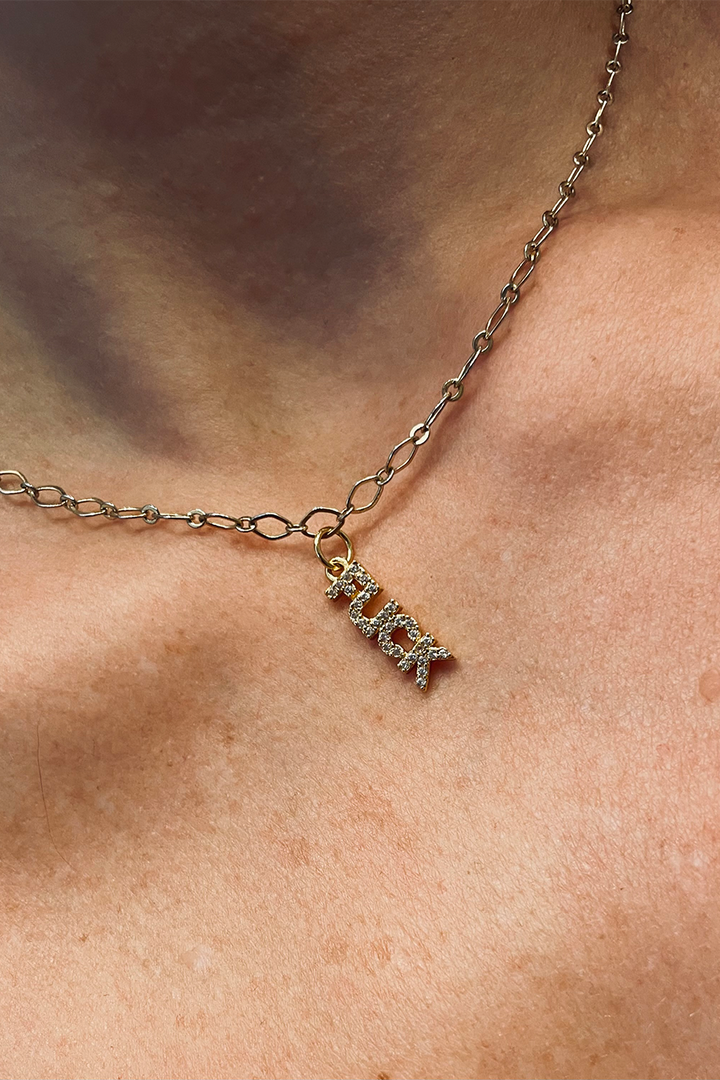 Fuck Necklace - Thumbnail Image Number 3 of 3
