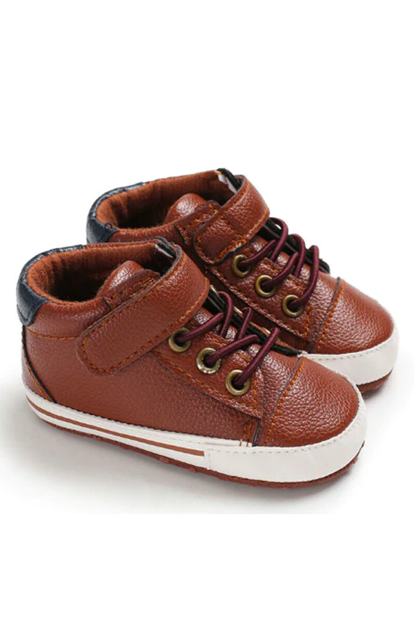 Justin Baby Sneakers | Cognac - Visual Media Number 1 of 1