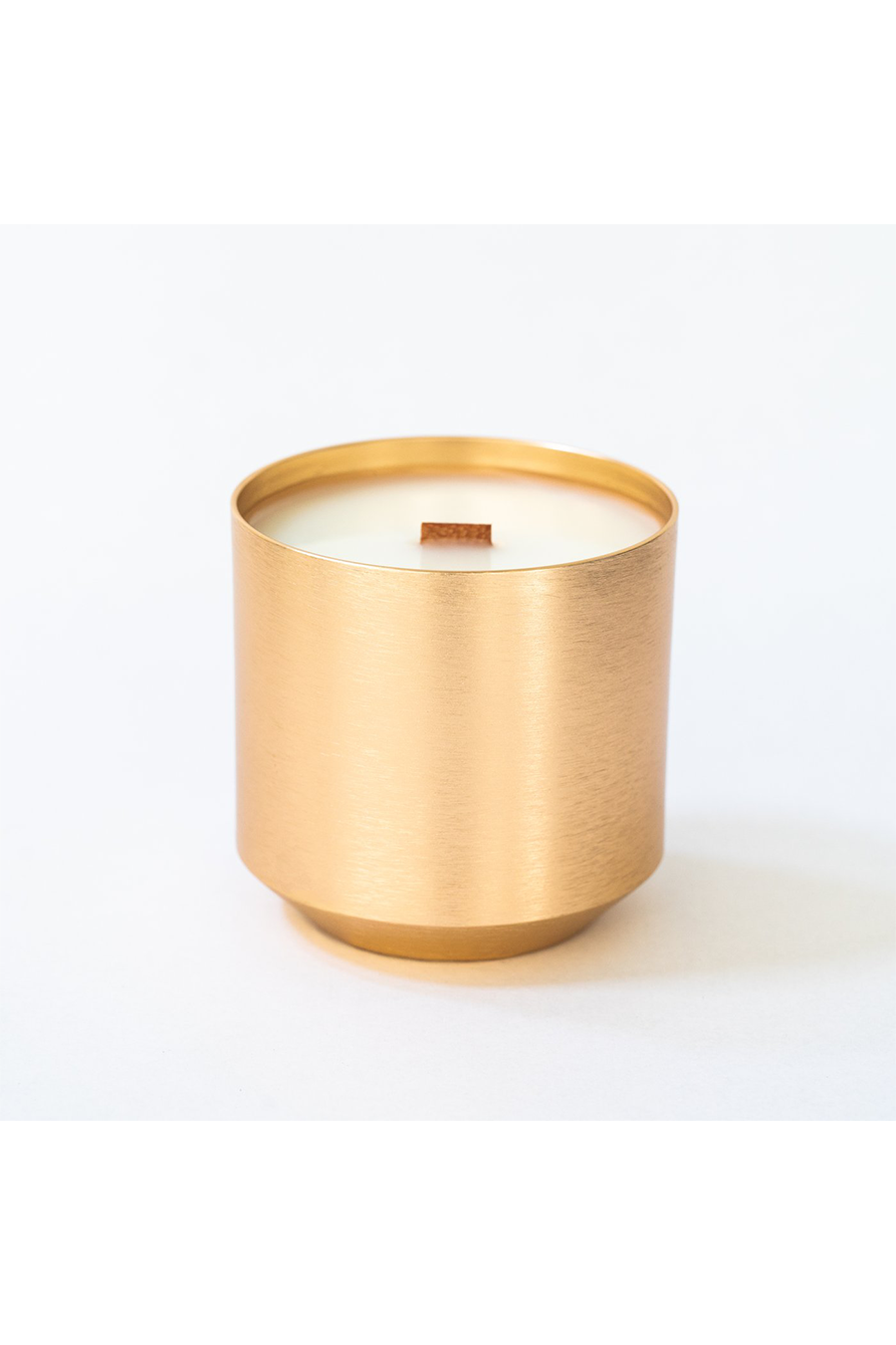 Amber + Vanilla Candle | Gold 10oz - Visual Media Number 1 of 1
