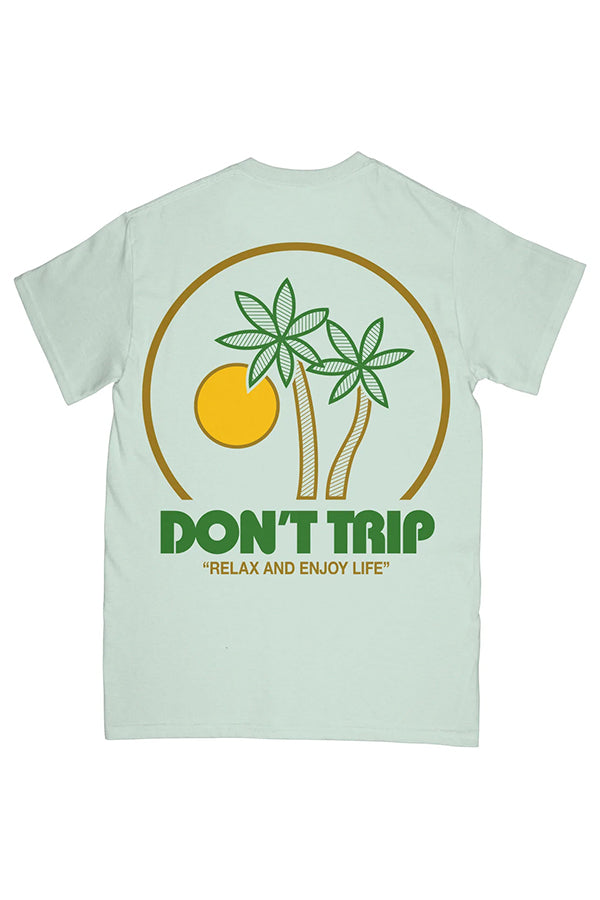 Sun Palms Tee | Pale Green - Main Image Number 1 of 2