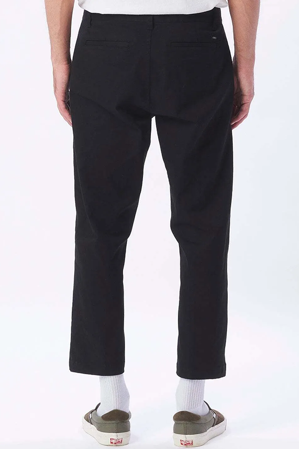 Straggler Flooded Pant | Black - Visual Media Number 2 of 2