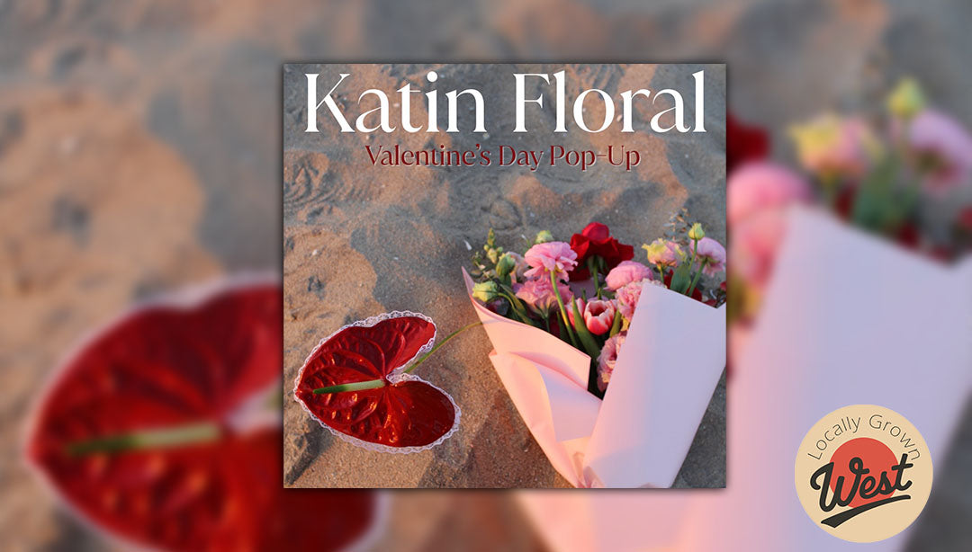 Katin Floral popup at West of Camden in Huntington Beach