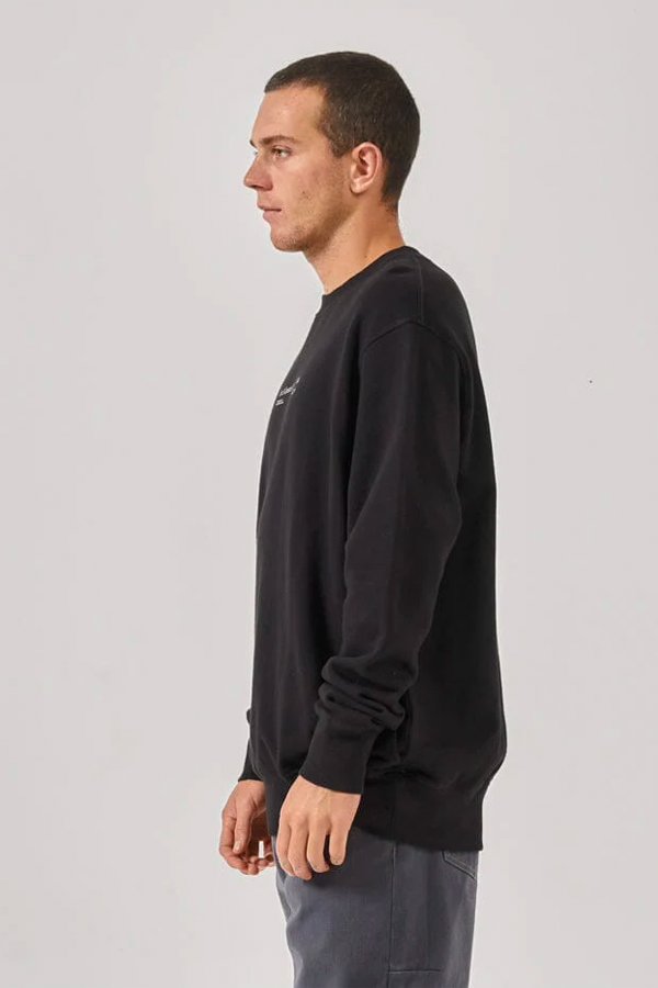 Constant Thrills Oversize Crew | Black - Thumbnail Image Number 3 of 3
