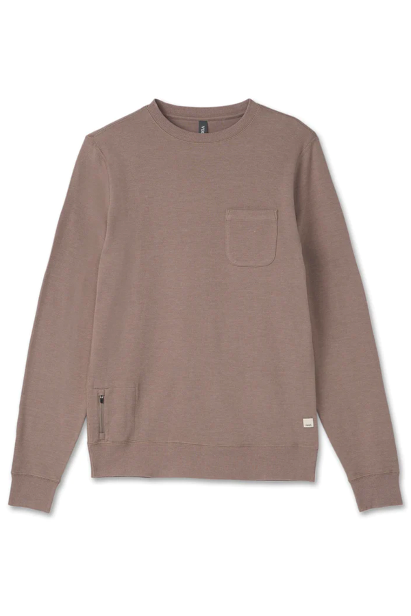 Jeffreys Pullover | Walnut Heather - Main Image Number 1 of 4