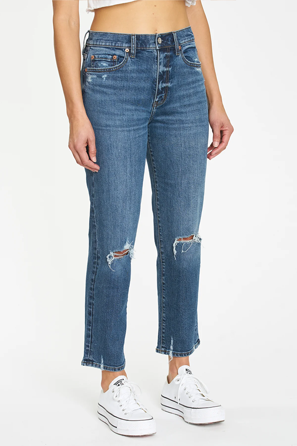 Straight Up High Rise Denim | A Plus - Main Image Number 1 of 3