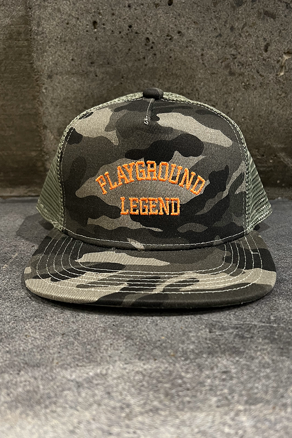 Playground Legend Hat | Grey/Green Camo