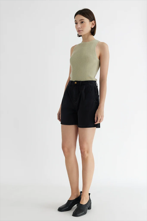 The Brielle Top | Pistachio - Main Image Number 1 of 3